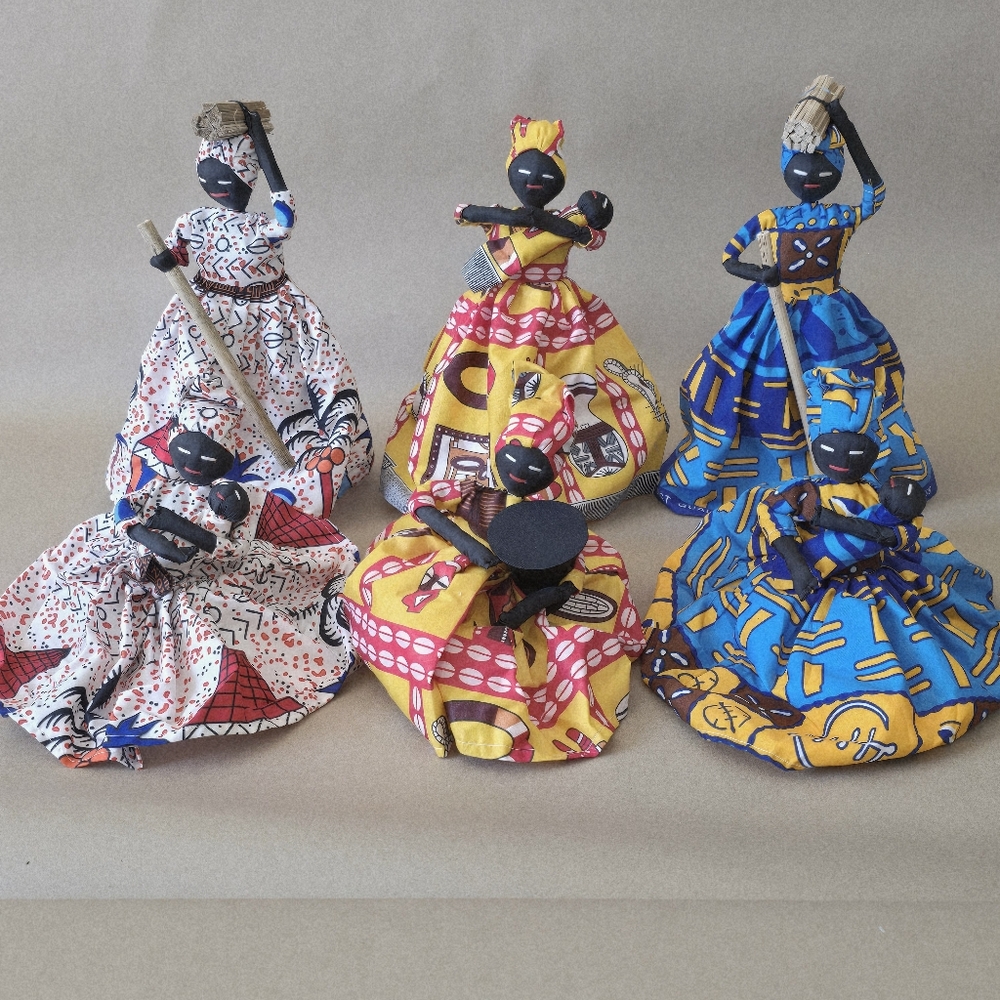Handmade African Doll Decoration